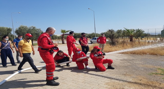 ADÜ Arama-Kurtarma Ekibine Yönelik Yangın Eğitimi ve Tatbikatı gerçekleşti