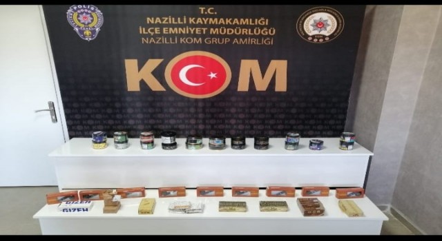 Nazilli’de Kaçakçılık ekipleri göz açtırmıyor