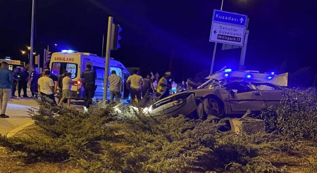 Söke’de trafik kazası 1 kişi hayatını kaybetti
