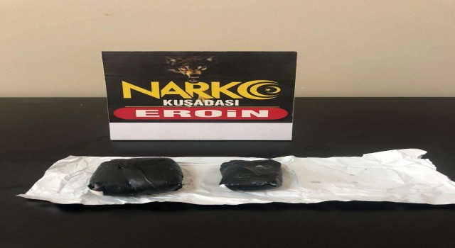 Kuşadası’nda eroin operasyonu: 1 tutuklama