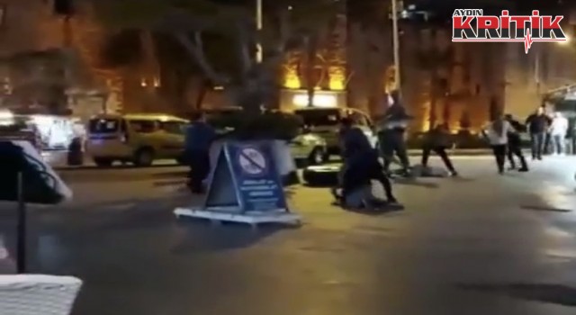 Kuşadası’nda gece yarısı silahlar konuştu : 2si ağır 5yaralı