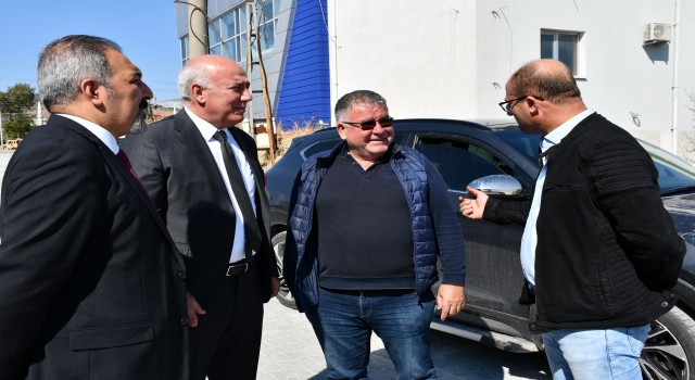 Başkan Tuncel’den Söke’nin Alt Sanayi Bölgesi’nde 15 BİN M2’lik Yol Çalışması