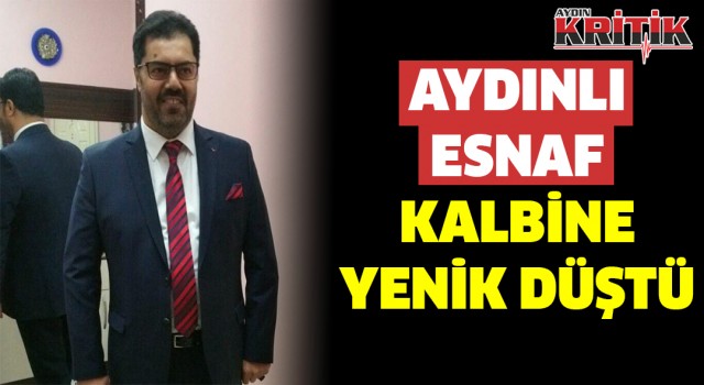 Aydınlı esnaf kalbine yenik düştü