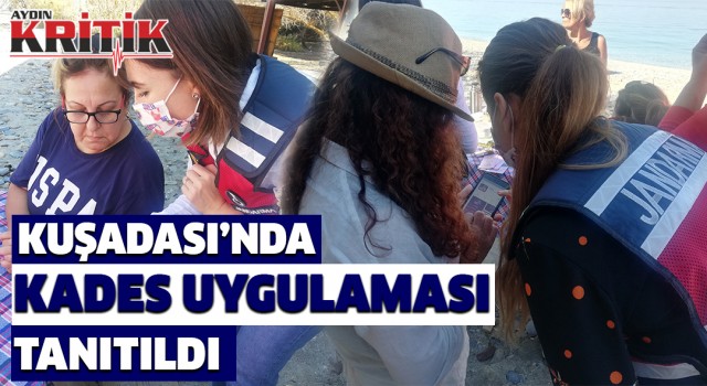 Kuşadası’nda KADES uygulaması tanıtıldı