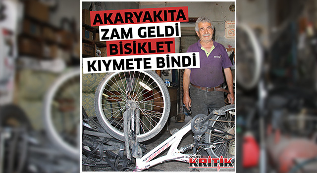 Akaryakıta zam geldi bisiklet kıymete bindi