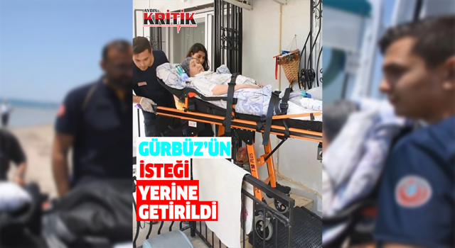 ALS hastası Gürbüz’ün denizi görme isteği yerine getirildi