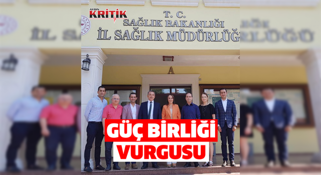 Sağlık müdürlerinden güç birliği