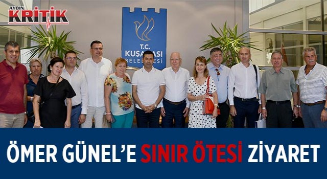 Başkan Günel'e sınır ötesi ziyaret