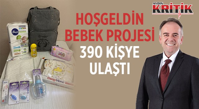 Germencik’te 'Hoş geldin bebek' projesi 390 kişiye ulaştı