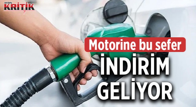 Motorine bu sefer indirim geliyor