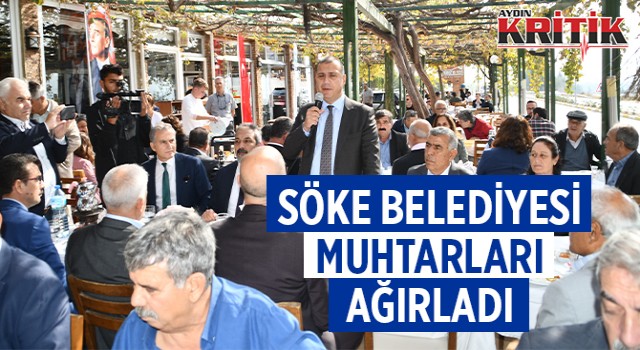 Söke Belediyesi muhtarları ağırladı