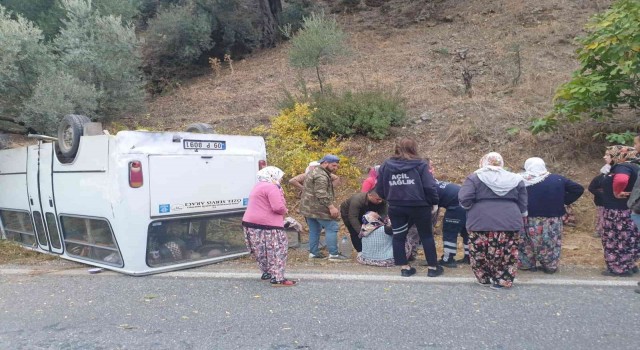 Tarım işçileri faciadan döndü yaralılar var