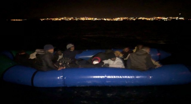 Aydın’da 16 mülteci kurtarıldı