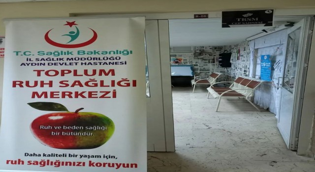 Aydın’da 513 hastaya psikiyatrik, 279 hastaya bağımlılık tedavisi yapıldı
