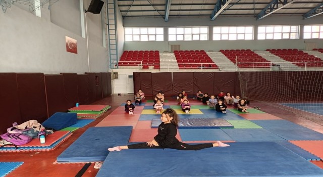 Aydın’da ilkokul öğrencilerinin spor ateşi ortaya çıkıyor