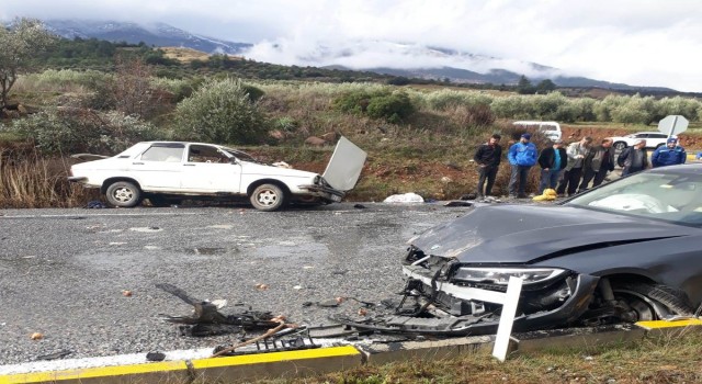 Aydın'da trafik kazası: 1 yaralı