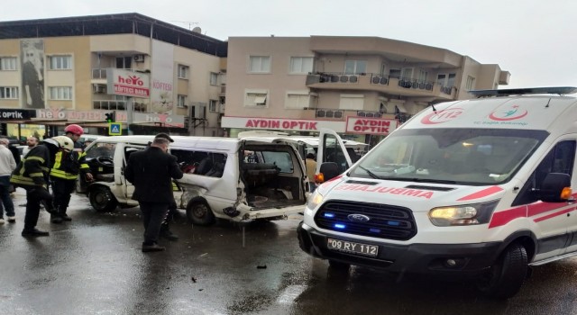 Aydın’da trafik kazası: 4 yaralı