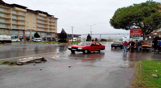 Buharkent’te trafik kazası: 1 yaralı