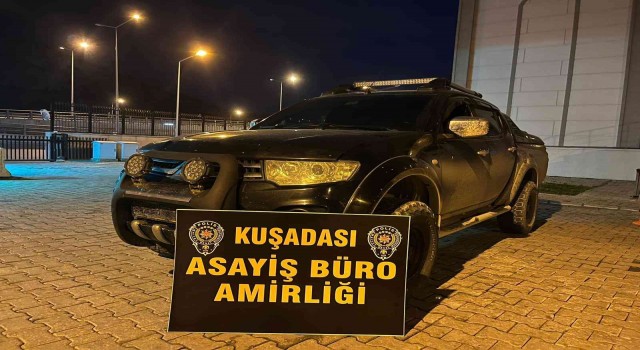 Kuşadası’nda hırsızlar polise yakalandı