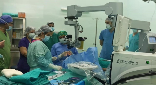 ADH’de Katarakt Ameliyat Cihazı hizmete sunuldu