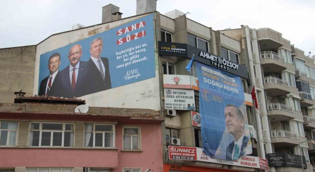 Aydın’da afiş krizini YSK çözdü