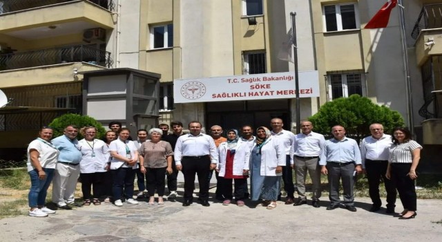 Aydın İl Sağlık Müdürü Şenkul, Söke’de sağlık kuruluşlarını inceledi