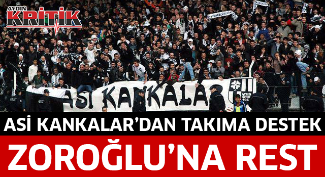 Asi Kankalar'dan takıma destek, Zoroğlu'na REST!