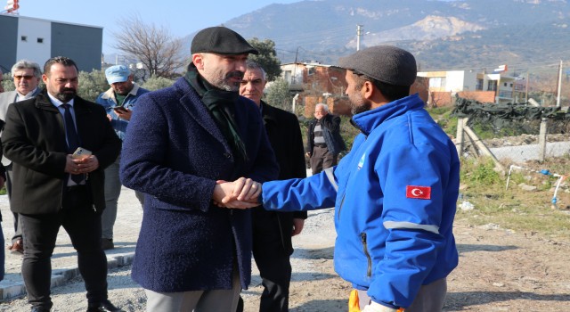 Başkan Arıkan, Akçakonak Mahallesi’ne Yeni Yollar Kazandırıyor.