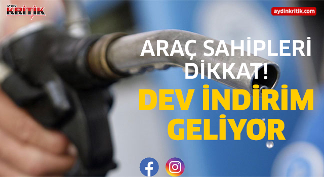 Araç sahipleri dikkat! Dev indirim geliyor