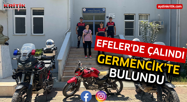 Efeler'de Çalındı Germencik’te Bulundu