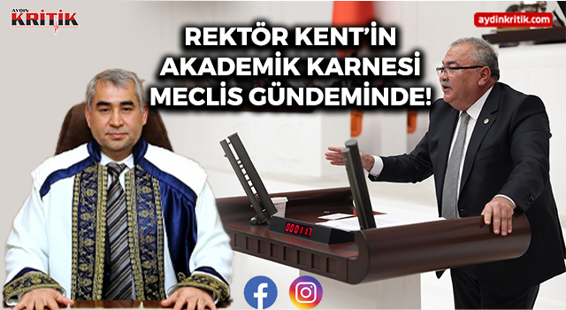Rektör Kent’in Akademik Karnesi Meclis Gündeminde!