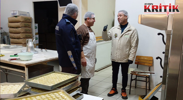 Germencik Belediyesi’nden yılbaşı öncesi sıkı denetim