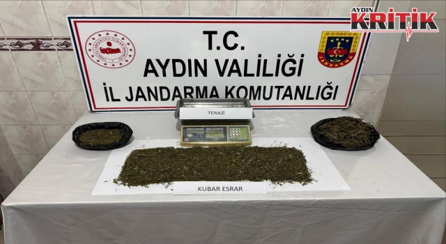 Aydın'da Uyuşturucu Operasyonu: 502 Gram Esrar Ele Geçirildi