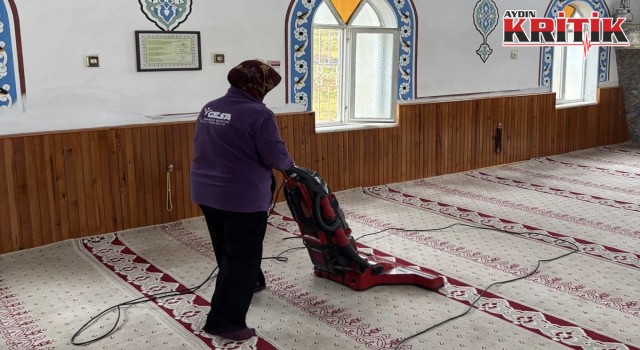 Germencik Belediyesi’nden Ramazan Öncesi Camilerde Temizlik ve Bakım Seferberliği