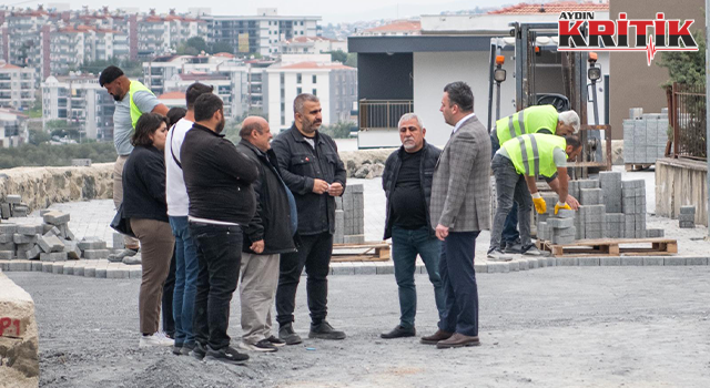 Başkanvekili Demirtaş Değirmendere’de yol çalışmaları yerinde inceledi