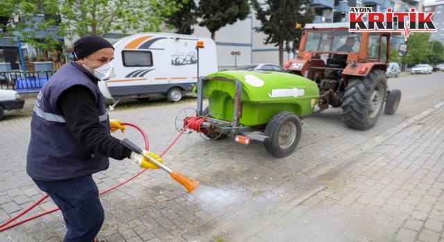 Efeler Belediyesi Halk Sağlığı ve Kent Estetiği İçin Çalışmalarını Sürdürüyor