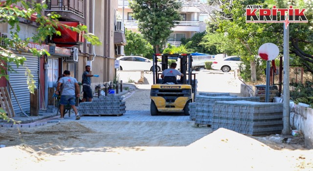 Efeler Belediyesi'nden Gazipaşa İlkokulu Çevresinde Yol Yenileme Çalışması