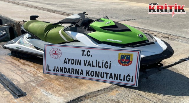 Didim’de Jet-Ski ile Göçmen Taşıyan Organizatör Denizde Yakalandı