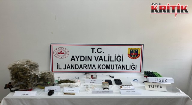 Kuşadası’nda 11 adrese uyuşturucu operasyonu: 4 tutuklama