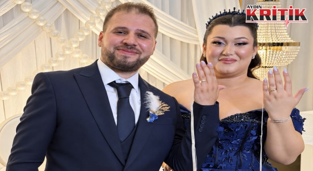 Berkant ve Büşra mutluluğa ilk adımı attı