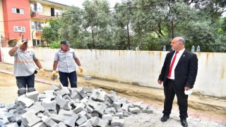 İncirliova’da yol yapım çalışmaları aralıksız devam ediyor