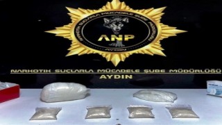 Aydın’da 3 kilo uyuşturucu ele geçirildi