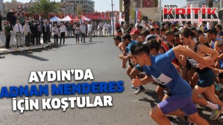 Aydın’da Adnan Menderes için koştular