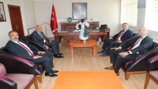 Başkan Tuncel’den, Kaymakam Güney ile bir araya geldi