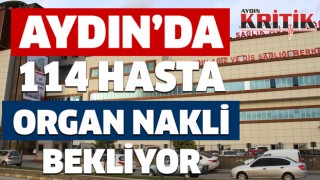 Aydın’da 114 hasta organ nakli bekliyor