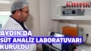 Aydın'da Süt Analiz Laboratuvarı kuruldu
