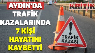 Aydın'da trafik kazalarında 7 kişi hayatını kaybetti