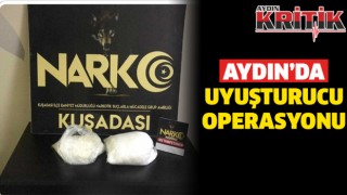 Aydın’da uyuşturucu operasyonu