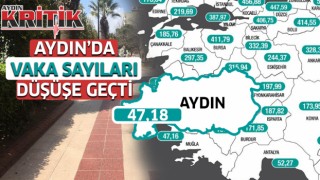 Aydın'da vaka sayıları düşüşe geçti