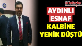 Aydınlı esnaf kalbine yenik düştü